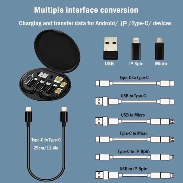 Digital accessory USB adapter storage box - Image 2