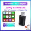 NEW Wireless CarPlay Android Auto Wireless Adapter Smart Mini Box Plug - Image 7