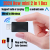 NEW Wireless CarPlay Android Auto Wireless Adapter Smart Mini Box Plug