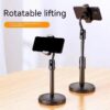Multifunctional Mobile Phone Bracket Live Broadcast Bracket Adjustable Height Mobile Phone Telescopic Portable Bracket Live