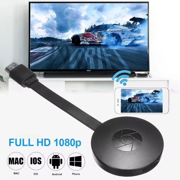 Wireless HDMI Mirroring Multiple Device Mobile Phoneconnected To TV HD 1080P Projection