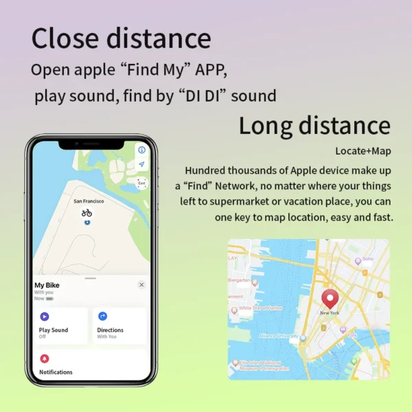 Keys Bag Luggage Finder For IOS Device With  Anti-lost Locator Phone Accessories - Image 3