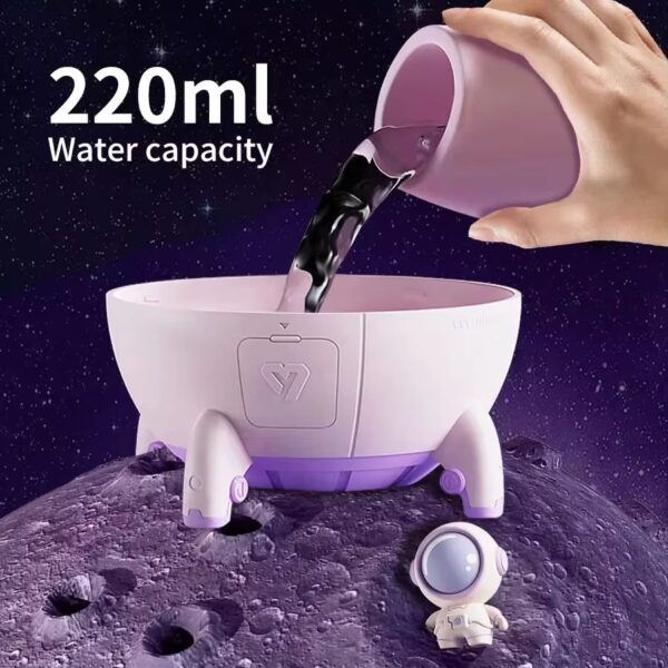 Air Humidifier Portable Astronaut Humidifier 220ml With 7 Colors Night Light - Image 3