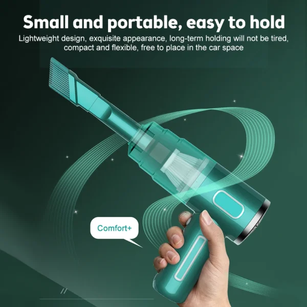 29000Pa Wireless Car Vacuum Cleaner Cordless Handheld Wet Dry Vacuum Cleaner Air Duster - Image 4