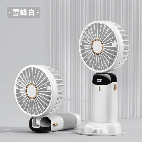 Mini USB Handheld Fan Foldable Portable Neck Hanging Fans - Image 5