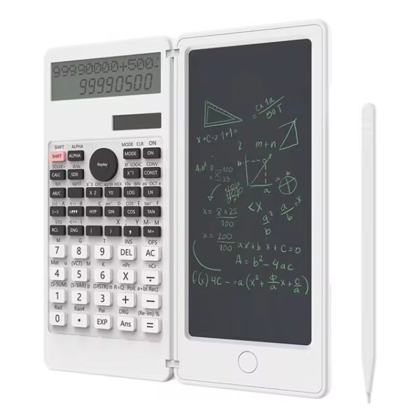 Computing Functions Solar Scientific Calculator With 6 Inch Writing Tablet - Image 8